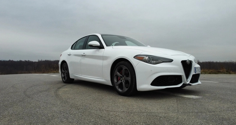 Alfa Romeo Giulia cena 120000 przebieg: 62000, rok produkcji 2018 z Zdzieszowice małe 154